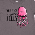 thumbnail image 4 of Inktastic You're Just Jelly with Pink Jellyfish Boys or Girls Toddler T-Shirt, 4 of 5