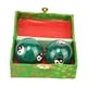 thumbnail image 5 of Bolas de masaje Baoding con caja de almacenamiento para aliviar la rigidez. Ideales para padres y personas mayores. Tai Chi Verde, 5 of 9