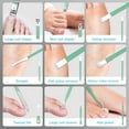 thumbnail image 6 of Manicure Set Personal Care, Nail Clipper Kit, Professional Nail Clipper Pedicure Set, Nail Tools with Luxurious Travel Case, Gifts for Men Women Family Friend, 31 Pieces (Green), 6 of 16