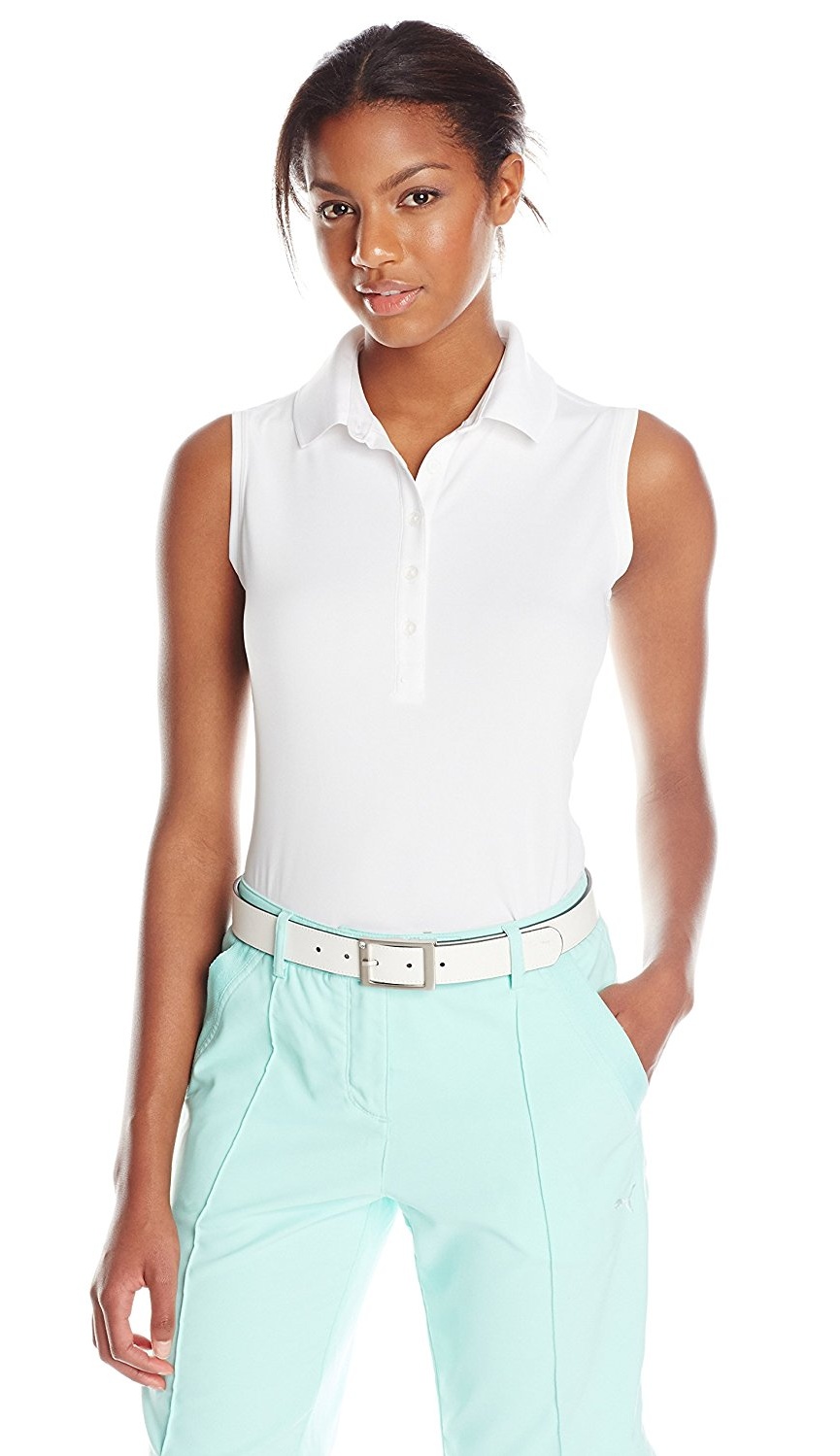 Nike Women's DriFit Victory Sleeveless Golf Polo Shirt