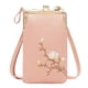 thumbnail image 1 of Cartera bandolera para mujer, para oficina y papelería, con compartimento para teléfono móvil, pequeña, tipo cartera., 1 of 4