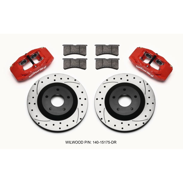 Wilwood DPC56 Rear Caliper Kit Black Corvette All C5 / Base C6 1997-2013 main image 0