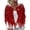 Wine(Shiny Snowflake Print), variant on Christmas Oversized Cardigan Sweaters for Women Casual Shiny Xmas Tree Print Lightweight Knit Cardigan Sweater Button Long Sleeve Open Front Cozy Trendy Fall Women's Sweaters Yellow 2XL