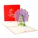 thumbnail image 5 of unbranded Tarjeta De Fiesta 3D Con Noria Púrpura Para Mensajes Y Celebraciones Especiales, 5 of 7