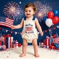 thumbnail image 2 of Jamsmile Newborn Boys Rompers Summer Independence Day Embroidery Corduroy Romper Bodysuits 4th Of July Infant Clothing Sets, 2 of 8
