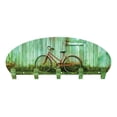 thumbnail image 1 of Next Innovations 101411001-RUSTICBIKE 23 x 10 in. Rustic Bike Five Hook Wall Mounted Coat Rack, 1 of 1