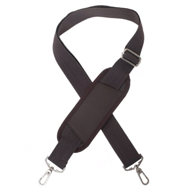 TOPTIE Adjustable Shoulder Camera Straps with Pad for Laptop Case Computer Bag, Coffee