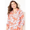 thumbnail image 4 of Catherines Women's Plus Size Modern Camp Shirt, 4 of 6
