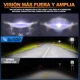 thumbnail image 3 of Foco Led 7''redondo 6000k H4 Faro Lupa Para Jeep/moto, 3 of 5