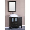 thumbnail image 2 of Bosconi Carrara Marble Countertop Single Bathroom Vanity, 2 of 7