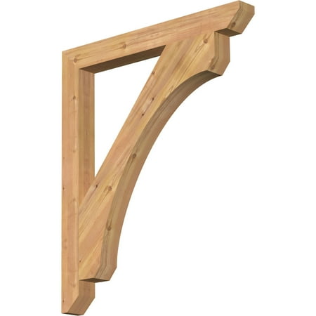 

Ekena Millwork 3 1/2 W x 34 D x 40 H Legacy Slat Smooth Bracket Western Red Cedar