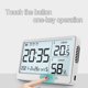 thumbnail image 2 of LCD Electronic Temperature Humidity Meter Electronic High Precisions Temperature Hygrometer Alarm Clock, 2 of 4