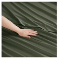 thumbnail image 7 of Bed Sheets, Premier 1800 Series Bed Sheet Set, Deep Pocket, Wrinkle, Fade, Stain Resistant, Luxury Soft Bedding Sheets & Pillowcases, King, Olive Green, 7 of 7