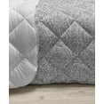 thumbnail image 3 of Romantic Down Alternative Comforter, Flamingos Shaping Hearts Heads Love Animal Valentines Illustration, Microfiber Quilt for All Season, 5 Sizes, Pale Pink Grey, by Ambesonne, 3 of 3