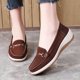 thumbnail image 4 of Xucatan Women's Casual Ballet Flats, Breathable Slip-On Round Toe Shoes for Women, Comfortable Solid Color Everyday Flat Shoes Gift, 4 of 8