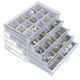 thumbnail image 1 of Organizador de joyas Hugo Joyero acrílico 5 cajones vitrina transparente Gris, 1 of 8