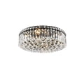 thumbnail image 3 of Maxime 20 inch black flush mount, 3 of 8