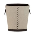 thumbnail image 2 of Neu Home 53585 Wastebasket Beige-Brown, 2 of 5
