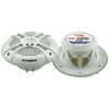 Pyle PLMRX67 6.5" 250W 2 Way Marine/Boat Speakers Water Resistant - White