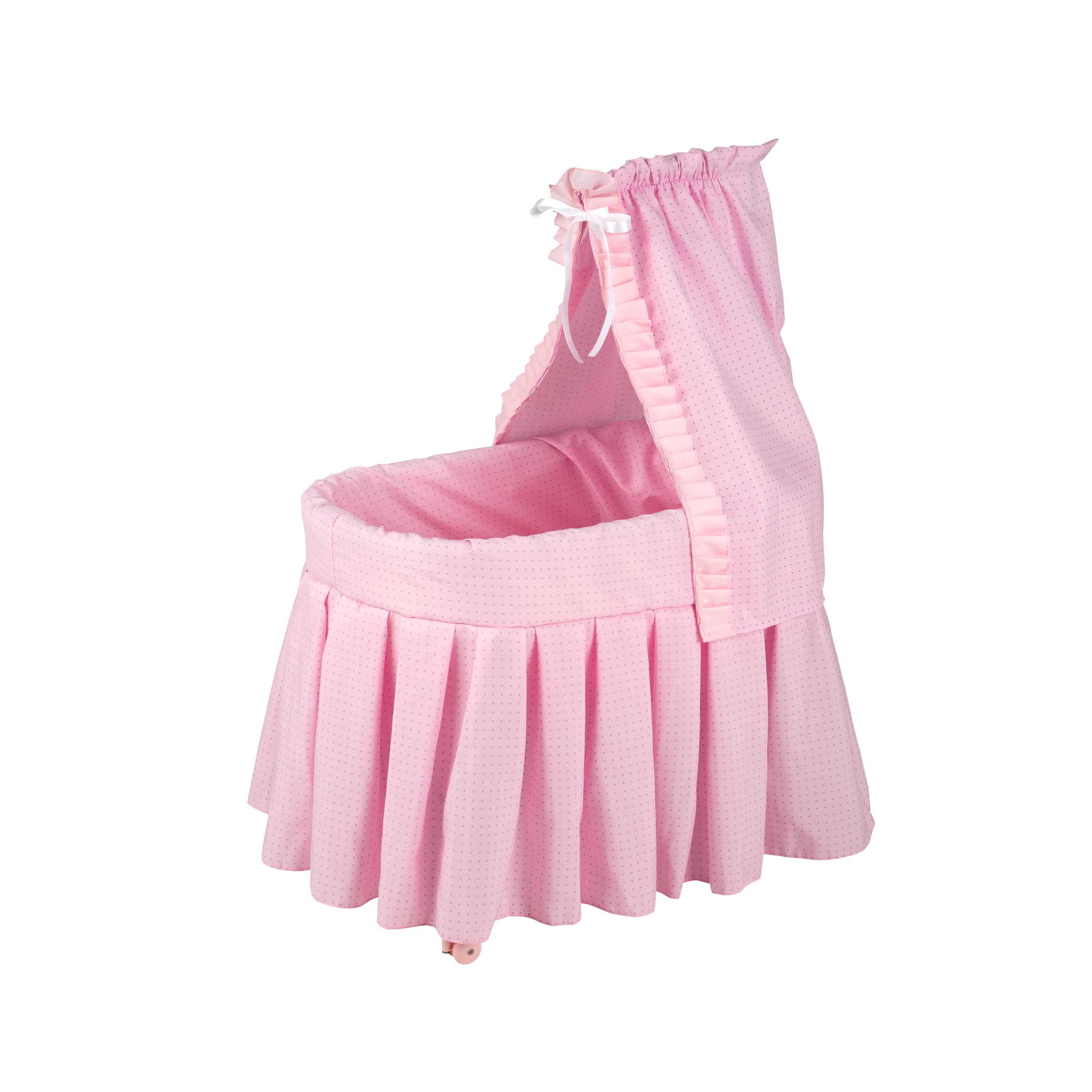 walmart pink bassinet