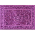 thumbnail image 1 of Ahgly Company Indoor Rectangle Persian Purple Traditional Area Rugs, 7' x 9', 1 of 4