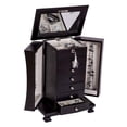 thumbnail image 2 of Mele & Co. Layla Java Finish Modern Jewelry Chest, 14.75 x 7 x 11 inches, 14.75 x 7 x 11 inches, 2 of 6