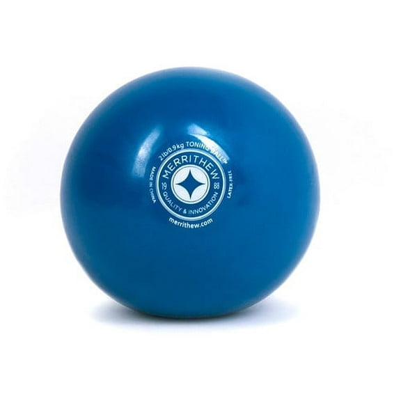 Toning Ball (Blue), 2 lbs / 0.9 kg