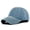 Blue, variant on Sun Visor Hat | Fngz Wide Brim Visor | Mens and Womens Cotton Denim Retro Washed and Old Destroyed Peaked Cap Solid Color Baseball Cap