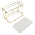 thumbnail image 1 of Estantes Organizadores de Baño de 2 Niveles Antideslizantes para Almacenamiento de Baño de Inodoro para Dormitorio de Cocina Dorado ANGGREK Otros, 1 of 8