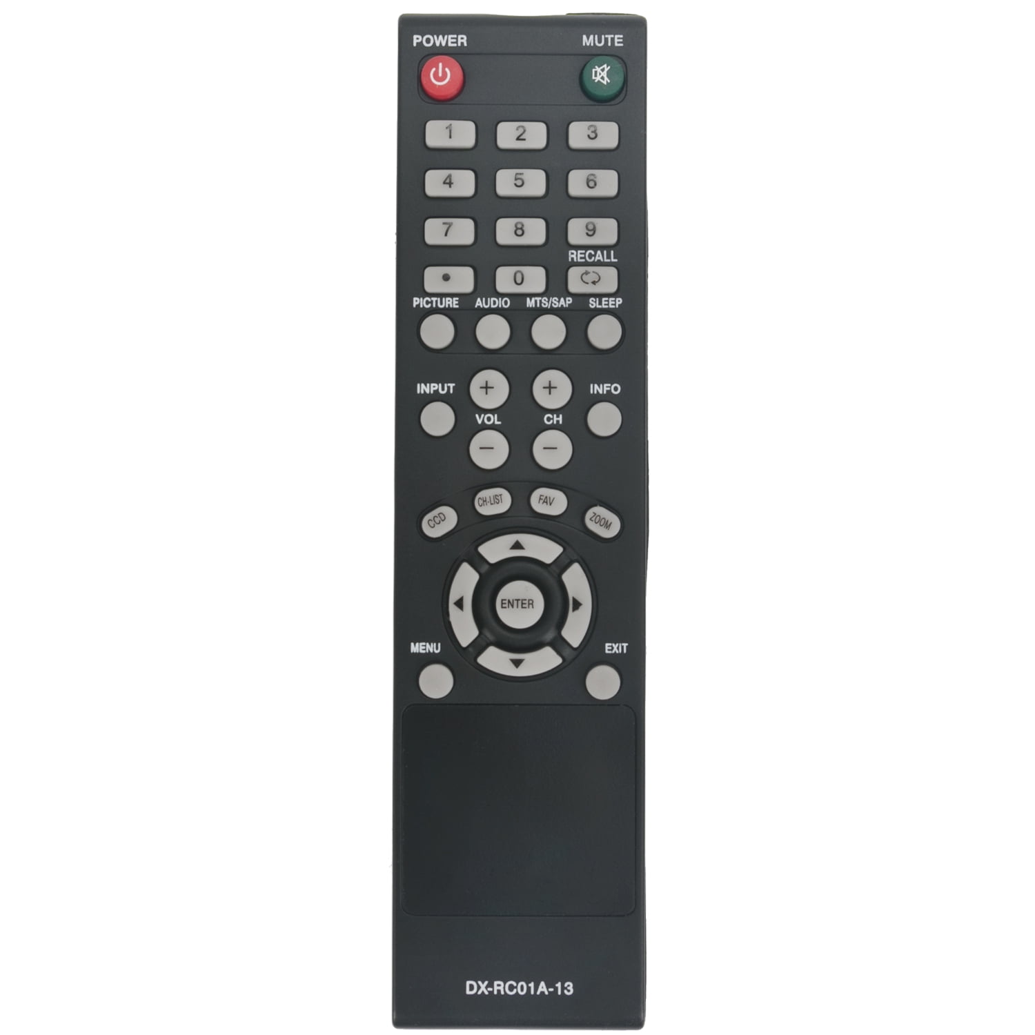 New DXRC01A13 Replaced Remote Control fit for Dynex LCD TV DX