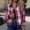 Hot Pink, variant on Family Gifts Women's Fashion Cropped Flannel Shirt Plaid Shacket Long Sleeve Button Down Jackets Coat Women's Long Sleeve Round Neck Zipper Lightweight Fashion Plaid Jacket Hot Pink L