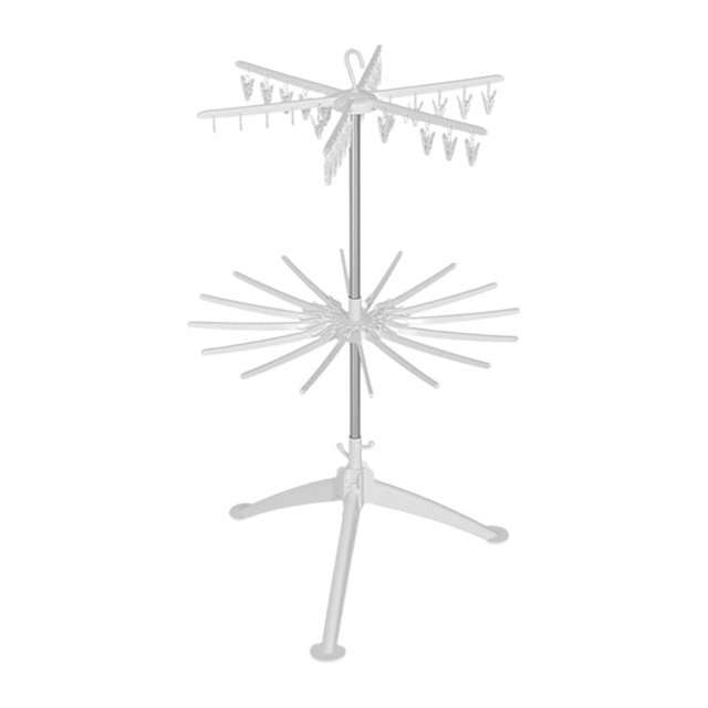 Tendedero de ropa, soporte de secado plegable, estante de secado de pañales a prueba de viento, colgador para niños para el hogar, interior, niños y 75cmx70cmx130cm