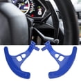 thumbnail image 1 of Gear Shifter Paddle, Anticorrosion Steering Wheel   Cover 2PCS Left Right Rustproof  For Car Replacement For   GT-R R35 2007-2016, 1 of 8