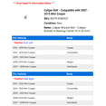 thumbnail image 2 of Caliper Bolt - Compatible with 2007 - 2015 Mini Cooper 2008 2009 2010 2011 2012 2013 2014, 2 of 2