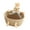 Khaki rabbit, variant on SDFGTstore Adorable Cotton Rope Hand Knitted Storage Container for Various Household Goods