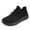 Black, variant on LASUDRAA Mens Running Shoes Casual Walking Shoes Athletic Sport Lightweight Breathable Fit Shoes