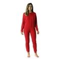 thumbnail image 1 of followme Combinaison Thermique Henley pour Femmes 6743-RED-TG, 1 of 4