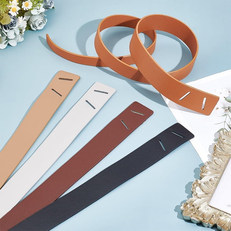 5 Pcs PU Leather Knot Belt 5 Colors Tie a Knot Waist Belts  display picture 1