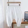 thumbnail image 1 of RXIRUCGD Pantalons Longs Décontractés à Rayures pour Enfants (Blanc, Taille : 2 Ans), 1 of 5