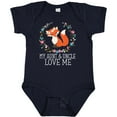 thumbnail image 3 of Inktastic My Aunt and Uncle Love Me Fox for Niece Girls Baby Bodysuit, 3 of 5