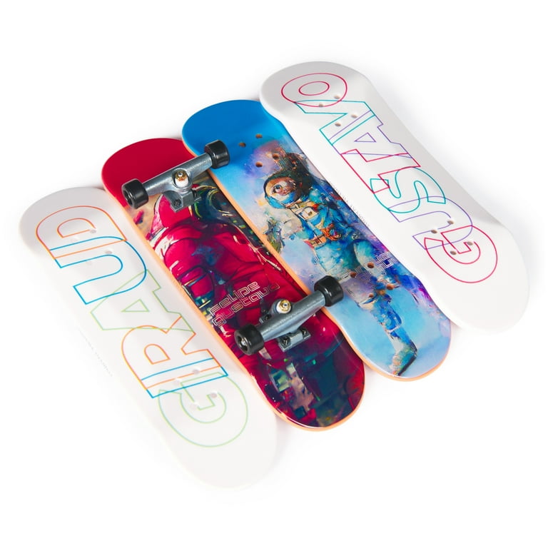TECH DECK フィンガーボード 4パック PARIS 2024 TECH DECK - FINGER SKATEBOARD - MASCOT (4