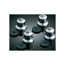 Kuryakyn 7154 Motorcycle Accessory: Luggage Rack Risers for 2001-19 Honda Gold Wing GL1800 Motorcycles, Chrome