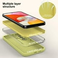 thumbnail image 4 of Slim Liquid Silicone Case for Galaxy A54, with Scratch-Resistant Microfiber Lining Anti-Slip and Shock Absorption Soft Silicone Protective Case for Samsung Galaxy A54 5G 2023 (YellowGreen), 4 of 14