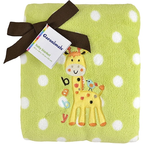 Garanimals Tribal Tales Embroidered Fluffy Fleece Blanket