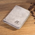 thumbnail image 1 of ITFABS Portefeuille Trifold pour Homme, Pochette Vintage Unie, Porte-Cartes Wild Mat, 1 of 1