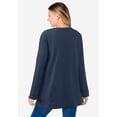 thumbnail image 2 of Woman Within Plus Size Sherpa Sweatshirt, 2 of 6