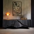 thumbnail image 5 of LaModaHome Exclusive Couple Hugging Metal Wall Art – Durable & Artistic Metal Wall Art for Home and Office Decor, Perfect for Any Interior Design Aesthetic, 5 of 5