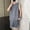Gray, variant on 2 Piece Silk Sets for Man Fashionable Casual Summer Ice Silk Thin Short Sleeve Suit Black L