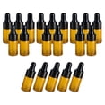 thumbnail image 4 of s cuentagotas pequeños con cuentagotas de vidrio, portátil, a prueba de fugas, envase cosmético vacío, de muestra, la de vidrio para , Negro 3ml shamjiam Botellas cuentagotas pequeñas, 4 of 7