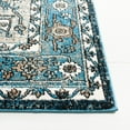 thumbnail image 3 of SAFAVIEH Vintage Hamadan Petar Oriental Area Rug, Blue/Ivory, 8' x 10', 3 of 8